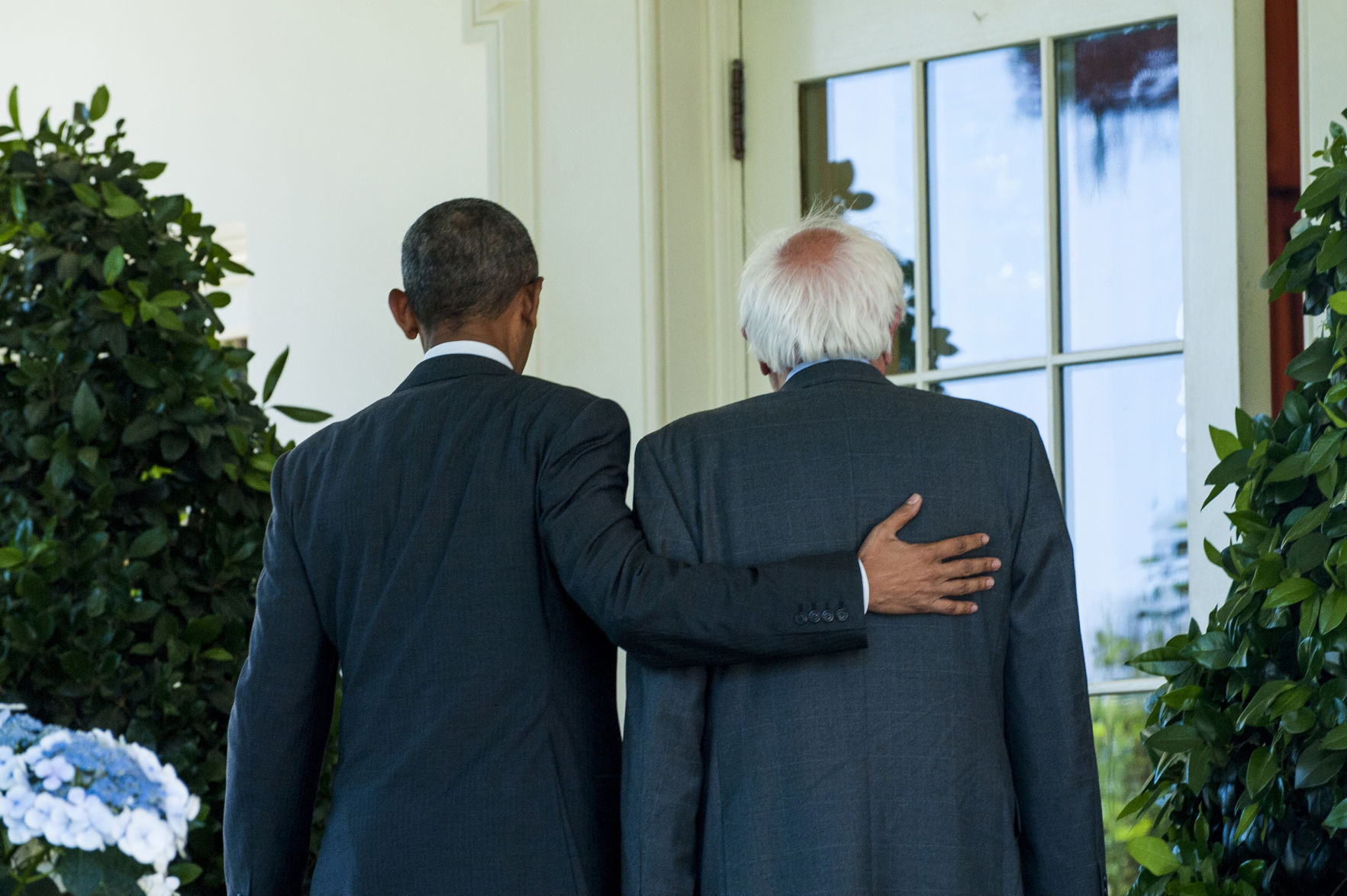 Bernie and Barack